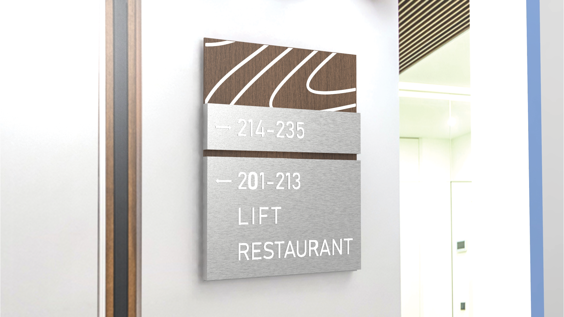 Modern Beach Signages 1